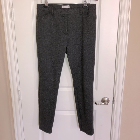 Calvin Klein Gray Tweed Pants Size 12 NWOT - Picture 1 of 7